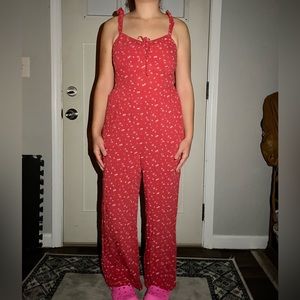 American Eagle Floral Romper